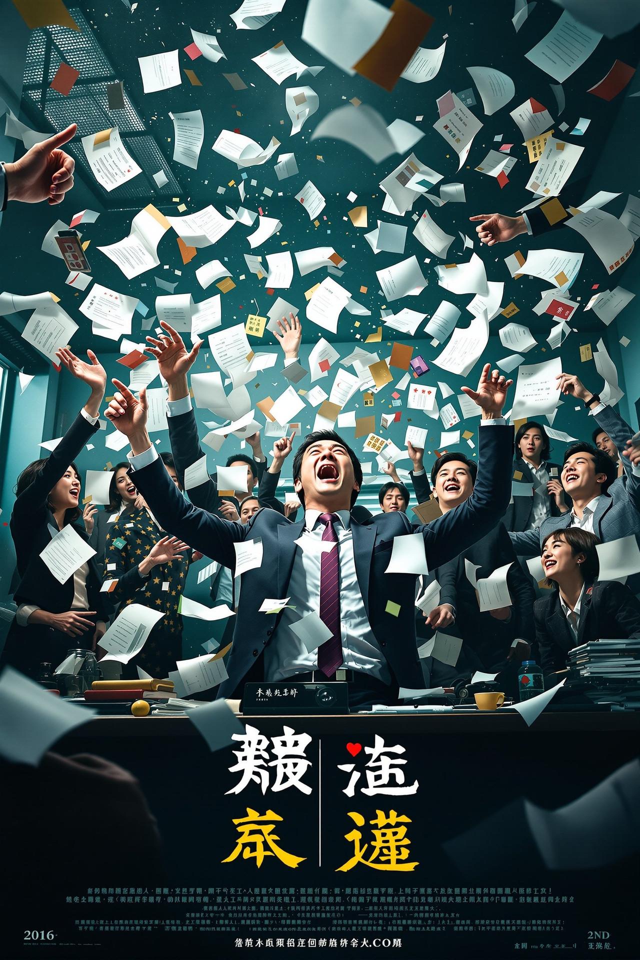 亚洲va推荐影片《年会不能停!》海报
